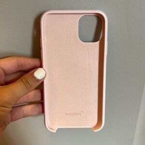 Heyday Pink Silicone iPhone 13 phone case